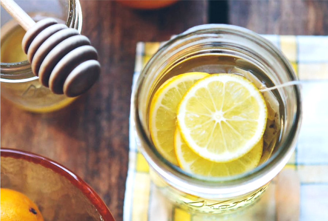 thé detox miel citron