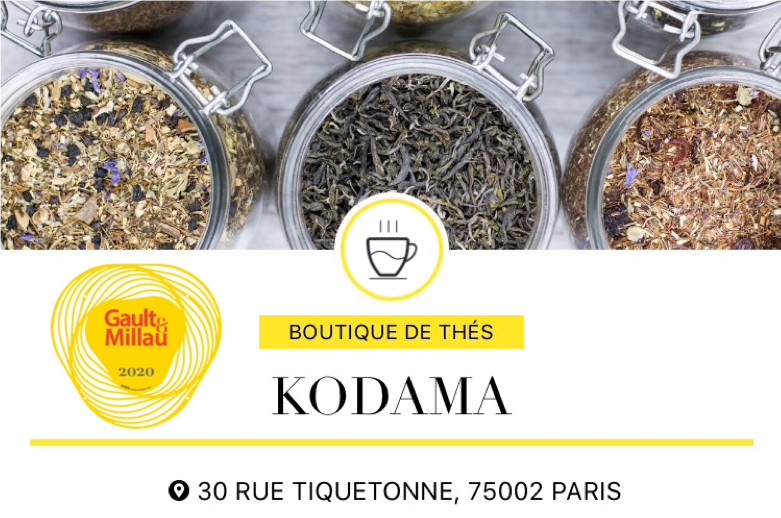 Kodama, artisans du thé élus par Gault & Millau