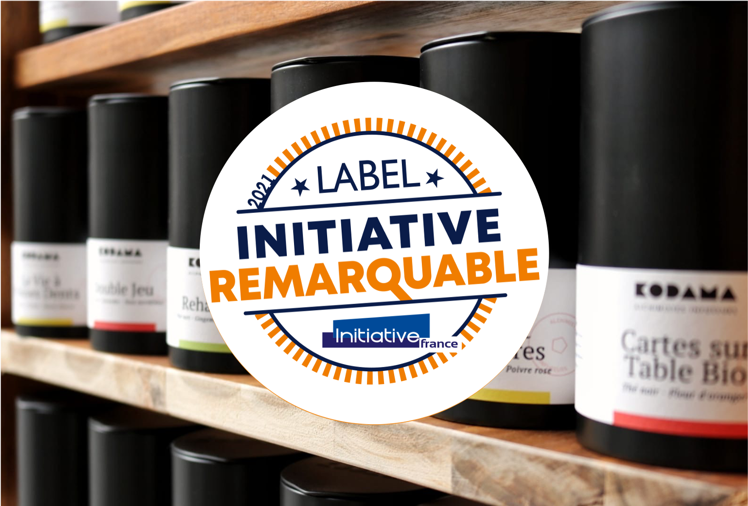 Kodama reçoit le label Initiative Remarquable