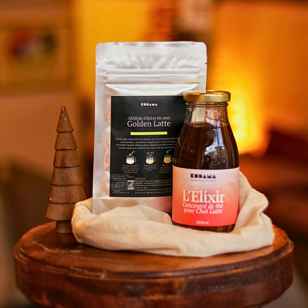 coffret latte golden et elixir chai