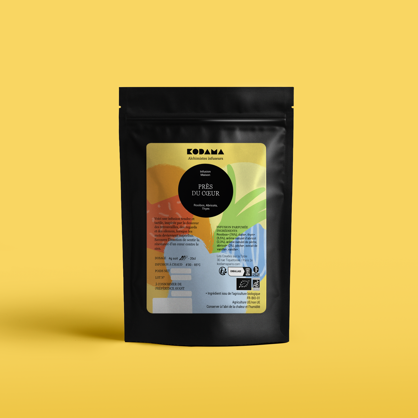Près du Cœur Bio - Rooibos, Abricots, Thym