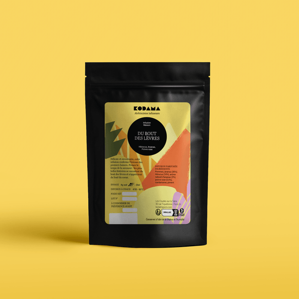 Infusion Hibiscus, Ananas, Poivre rose – Du Bout des Lèvres – Kodama Paris