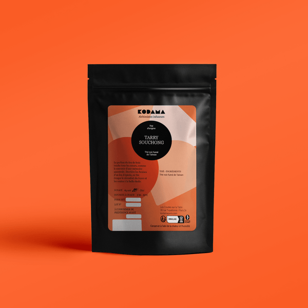 Thé noir fumé de Taiwan – Lapsang souchong – Tarry Souchong – Kodama Paris