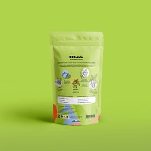 Remède à la Paresse – Thé vert – Recette stimulante au Matcha – Kodama Paris - Pochette verso