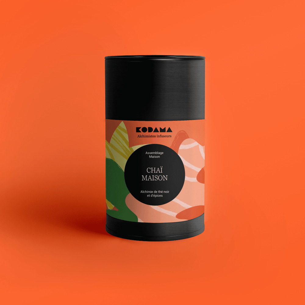 Chaï Maison Bio – Alchimie de thé noir et d'épices – Kodama Paris - Boite