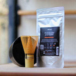 Coffret Hojicha – Coffret – Assortiment d'initiation – Kodama Paris - Hojicha - Fouet - Bol