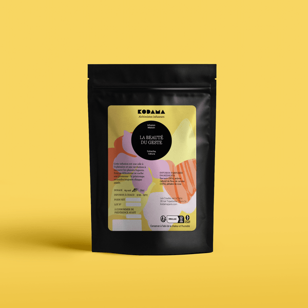 La Beauté du Geste – Infusion – Sobacha et Sakura – Kodama Paris - Pochette
