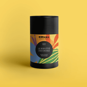 Le Bon Côté des Choses – Rooibos, Sarrasin, Fèves de cacao – Kodama Paris - boite - packshot