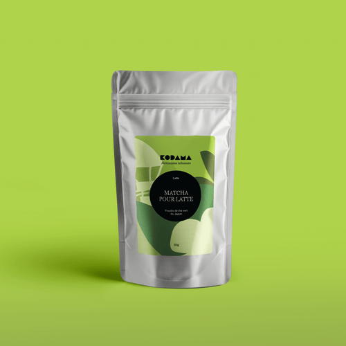 Matcha Bio pour Matcha Latte – Matcha – Poudre de thé vert japonais – Kodama  Paris - Pochette