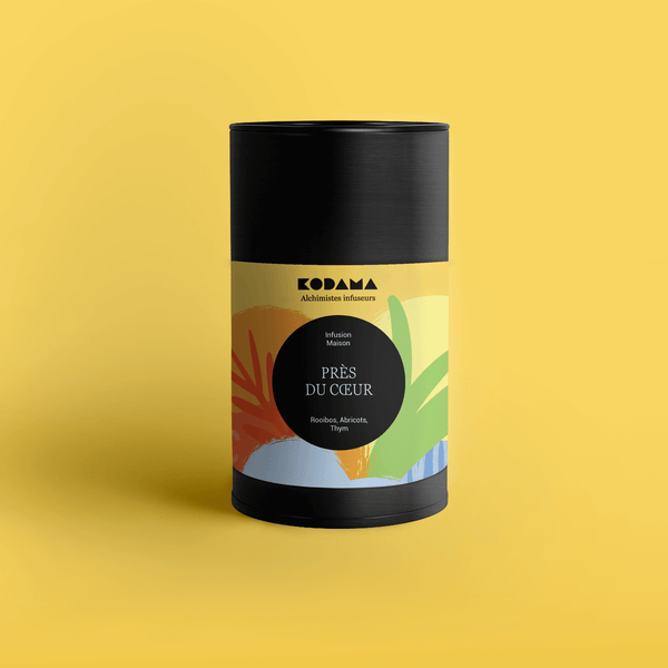 Près du Cœur Bio – Rooibos, Abricots, Thym – Kodama Paris - Boite