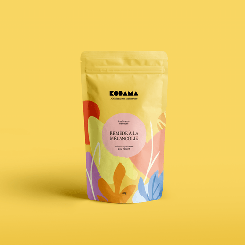 Remède à la Mélancolie – Infusion aux plantes apaisantes et au chanvre – Kodama Paris