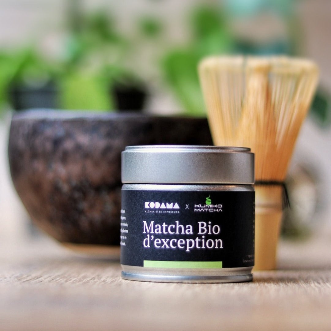 Matcha Bio d'exception - Poudre de thé vert japonais