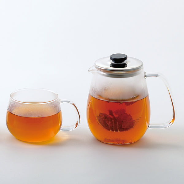 Tasse en verre 450ml KINTO – Accessoire thé haut de gamme – Kodama Paris