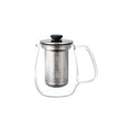 Théière L verre/inox 720ml