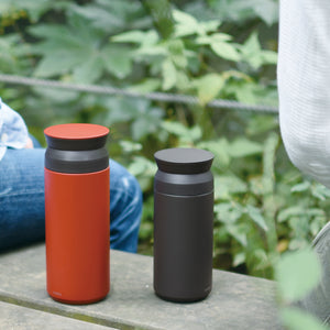 Thermos nomade 500ml KINTO – Accessoire à thé – Kodama Paris - 2 thermos exterieur